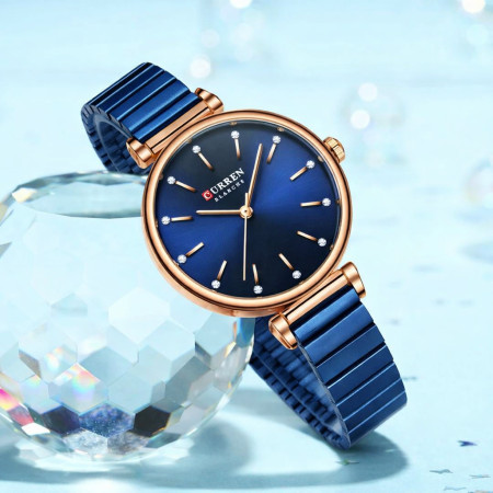 Curren Blue Rose Gold For Your Queen