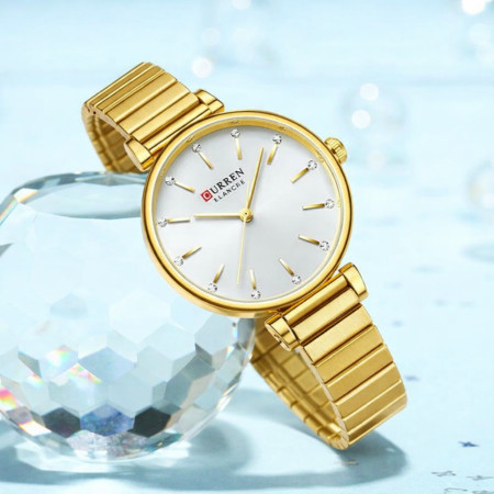 Curren Gold & White For Your Queen